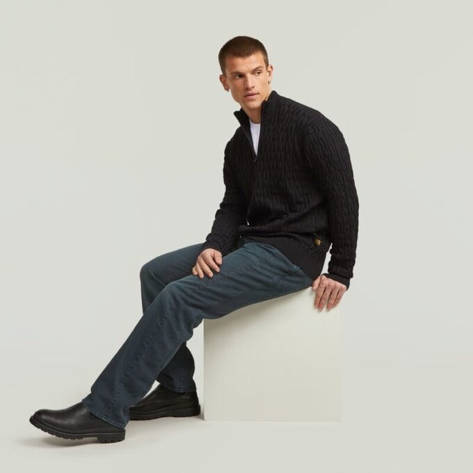 Chain Structure Cardigan Knit