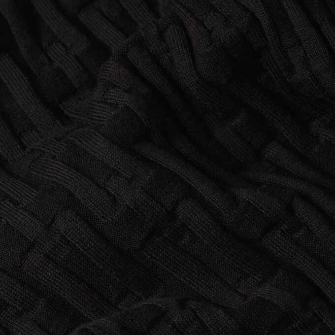 Chain Structure Cardigan Knit