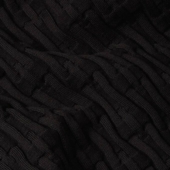 Chain Structure Knit Pullover