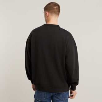 Chenille G-Script Loose Sweater