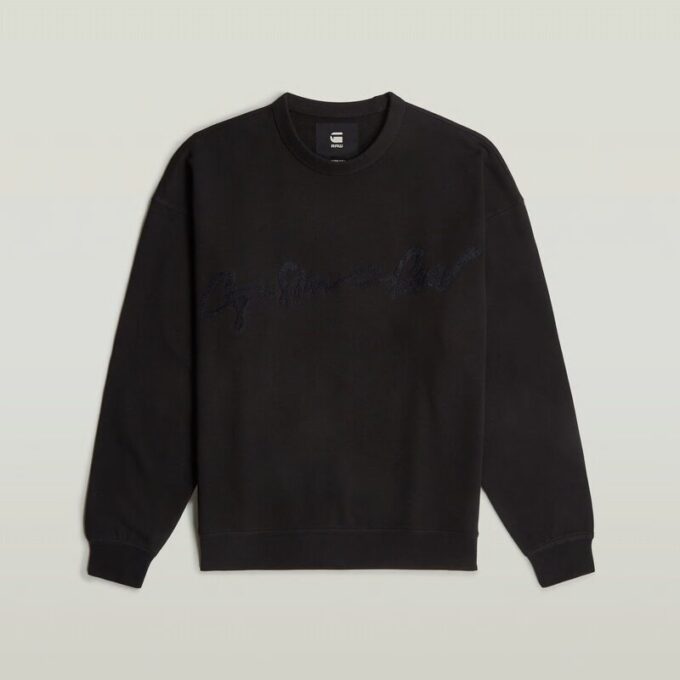 Chenille G-Script Loose Sweater Chenille G-Script Loose Sweater