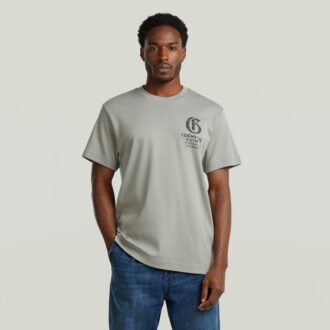 Chest Graphic Loose T-Shirt