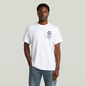 Chest Graphic Loose T-Shirt