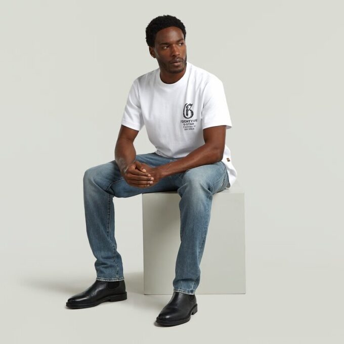 Chest Graphic Loose T-Shirt Chest Graphic Loose T-Shirt