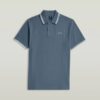 Chest Logo Striped Polo Chest Logo Striped Polo