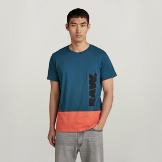 Color Block RAW. T-Shirt
