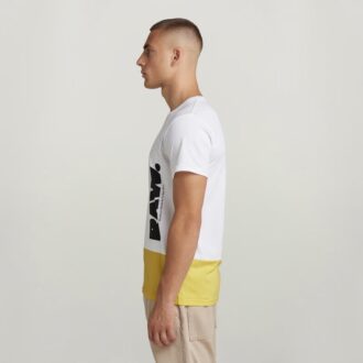 Color Block RAW. T-Shirt