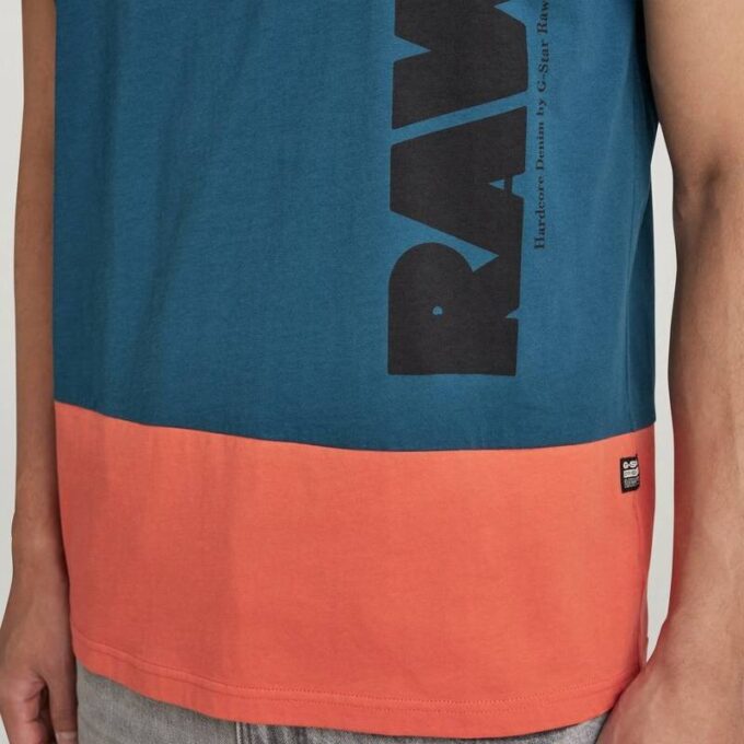 Color Block RAW. T-Shirt Color Block RAW. T-Shirt