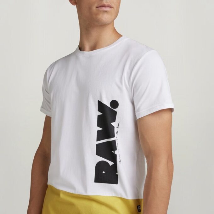 Color Block RAW. T-Shirt