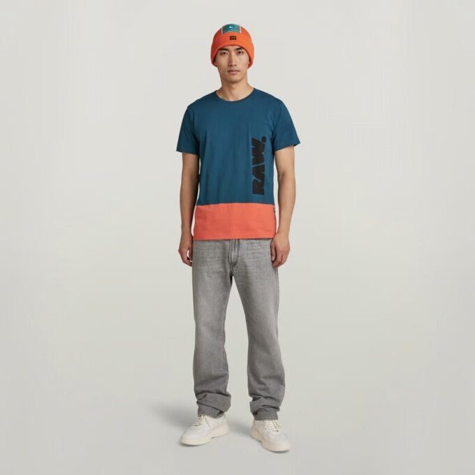 Color Block RAW. T-Shirt Color Block RAW. T-Shirt