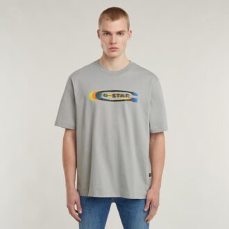Color Shift Old Skool Logo Boxy T-Shirt
