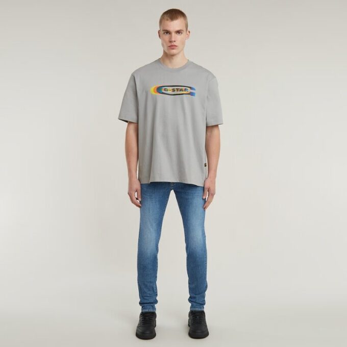 Color Shift Old Skool Logo Boxy T-Shirt Color Shift Old Skool Logo Boxy T-Shirt