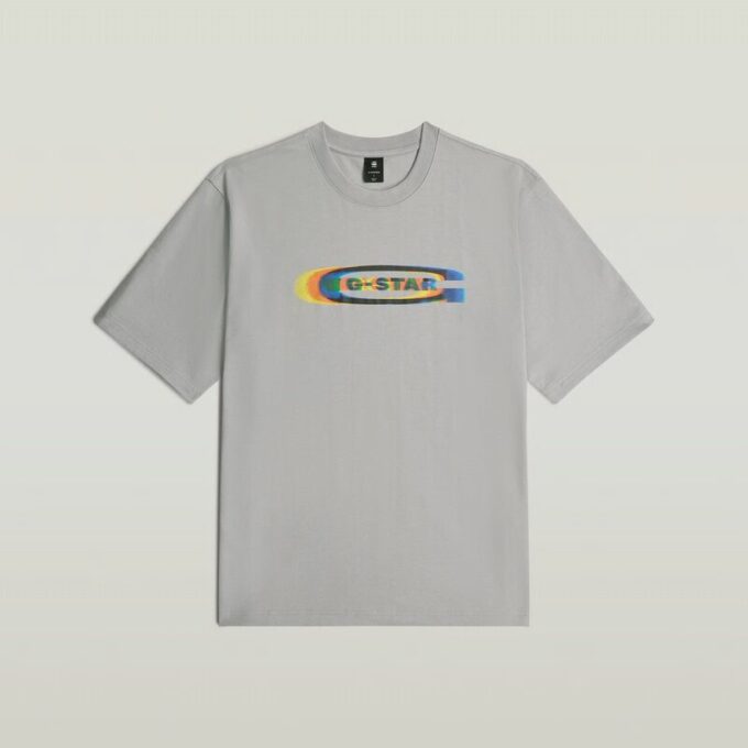 Color Shift Old Skool Logo Boxy T-Shirt Color Shift Old Skool Logo Boxy T-Shirt