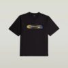 Color Shift Old Skool Logo Boxy T-Shirt Color Shift Old Skool Logo Boxy T-Shirt