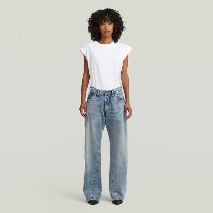 Contor 3D Wide Pleat Jeans Contor 3D Wide Pleat Jeans