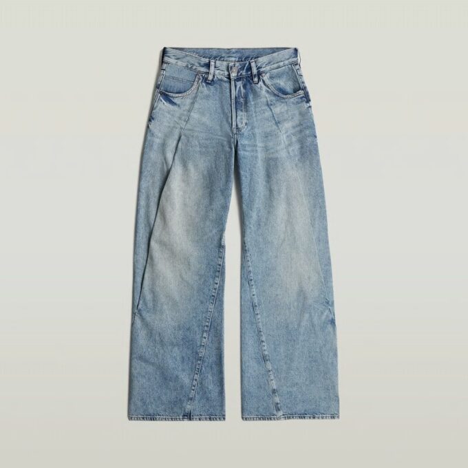 Contor 3D Wide Pleat Jeans Contor 3D Wide Pleat Jeans