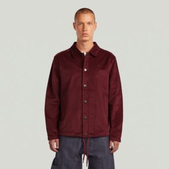 Cord Coach Sweater Jacket