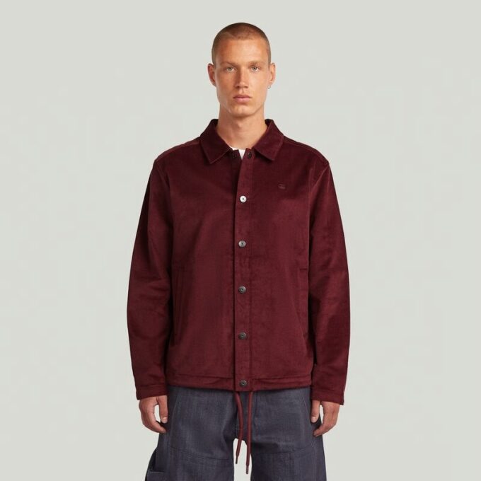 Cord Coach Sweater Jacket Cord Coach Sweater Jacket