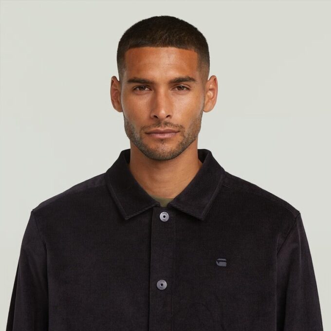 Cord Coach Sweater Jacket