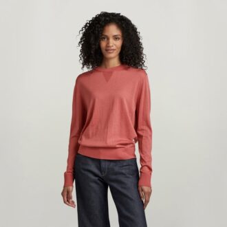 Core Round Neck Knitted Sweater