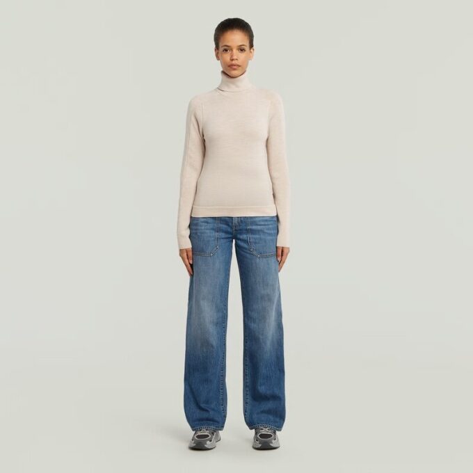 Core Turtle Slim Knit