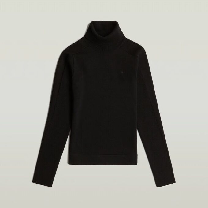 Core Turtle Slim Knit