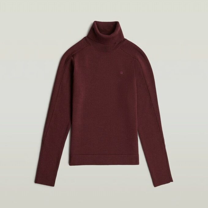 Core Turtle Slim Knit