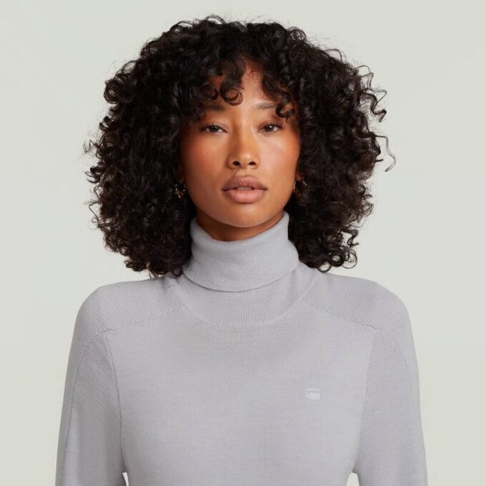 Core Turtle Slim Knit