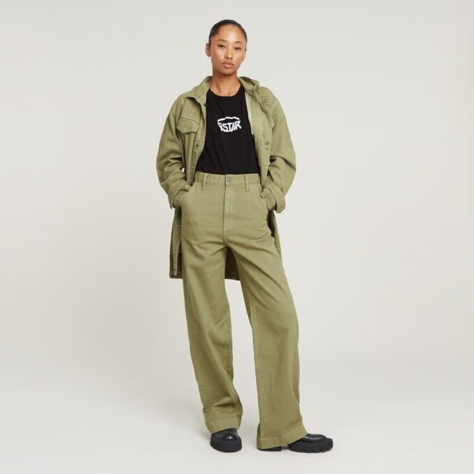 Cropped Logo Relaxed Top