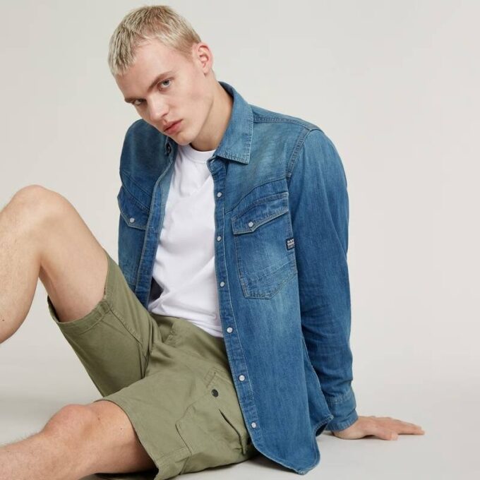 Dakota Slim Denim Shirt