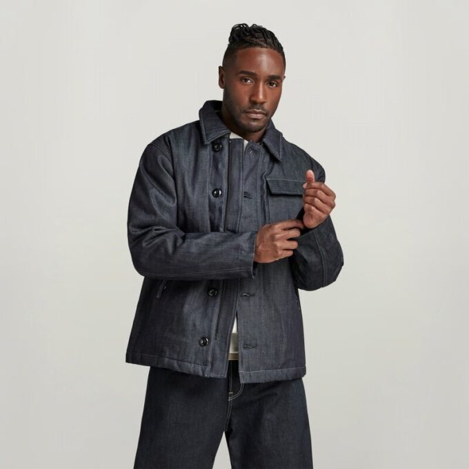 Deck Padded Denim Jacket Deck Padded Denim Jacket