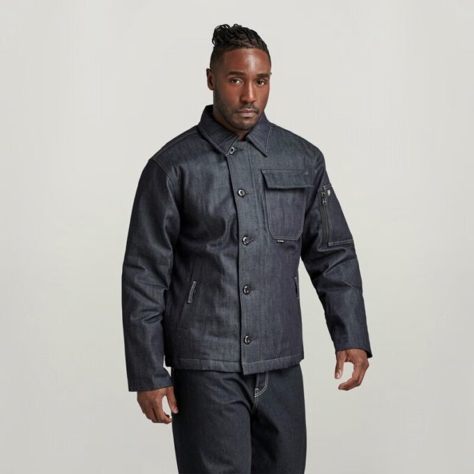 Deck Padded Denim Jacket Deck Padded Denim Jacket