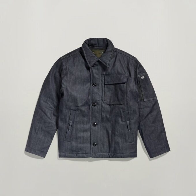 Deck Padded Denim Jacket Deck Padded Denim Jacket