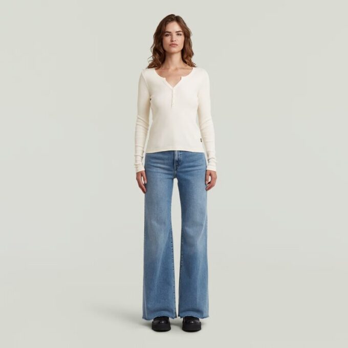 Deck Ultra High Wide Leg Jeans Deck Ultra High Wide Leg Jeans