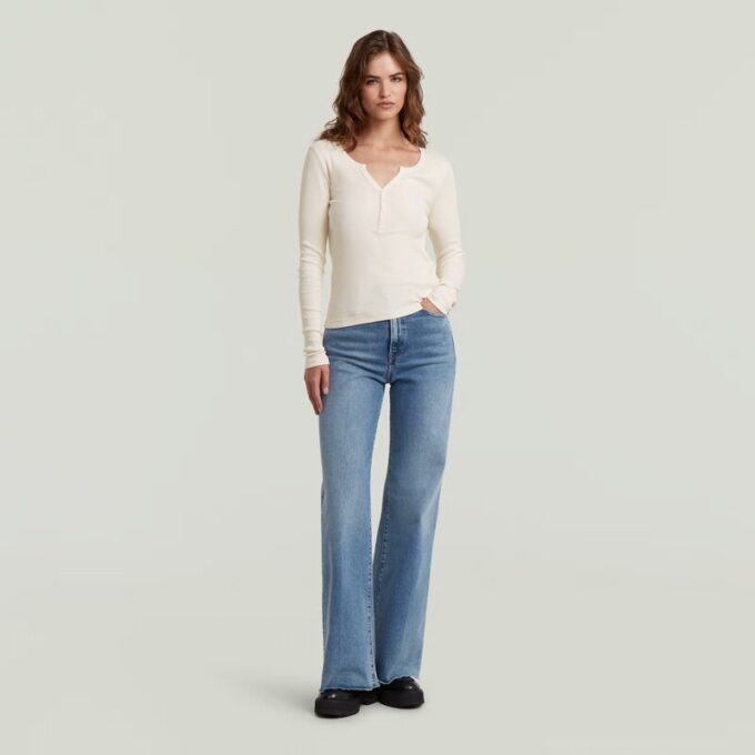 Deck Ultra High Wide Leg Jeans Deck Ultra High Wide Leg Jeans