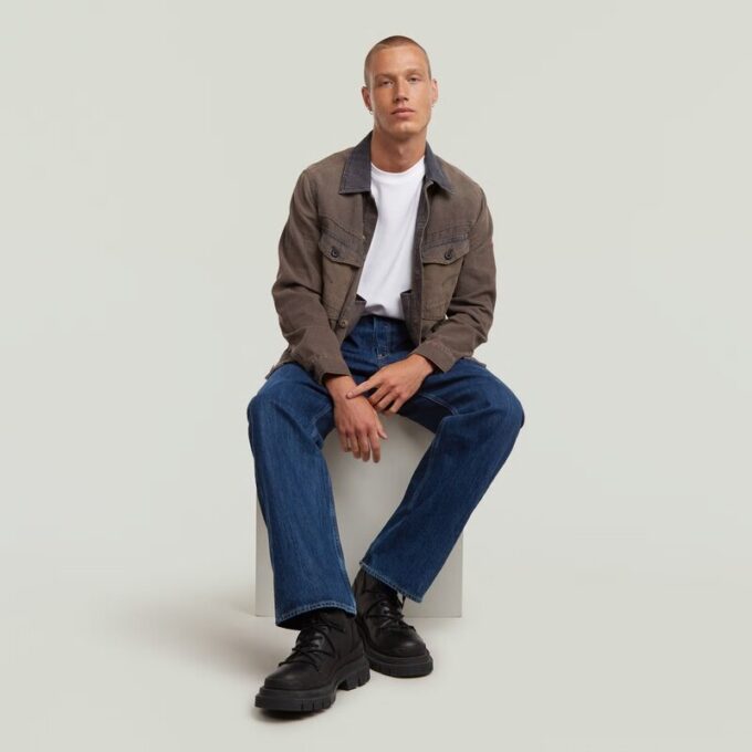 Deeggie Relaxed Straight Jeans