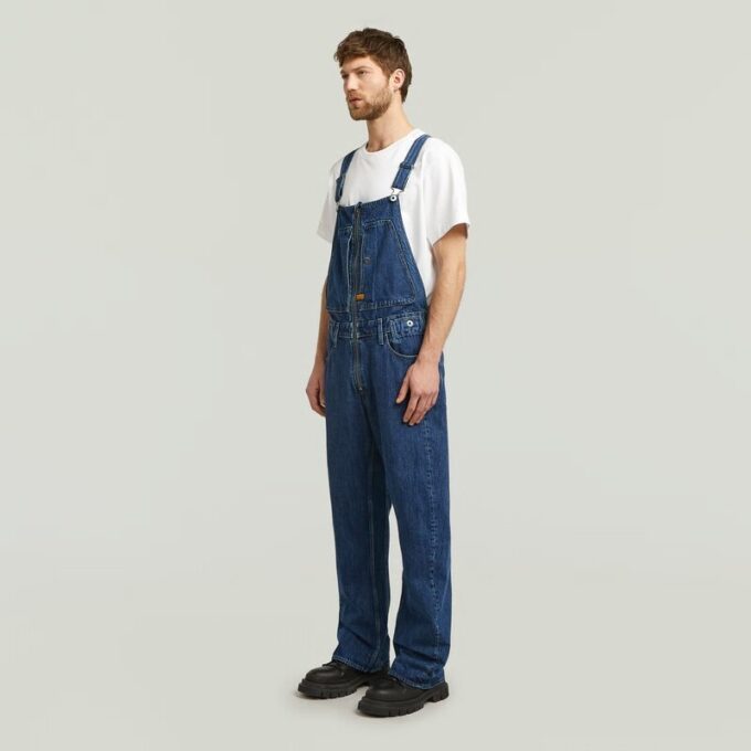 Denim Dungaree 3D Loose Denim Dungaree 3D Loose