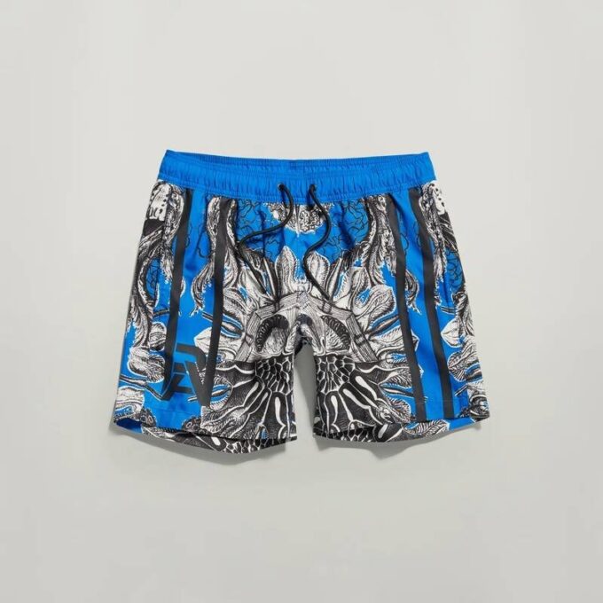 Dirik Jellyfish Allover Swim Shorts