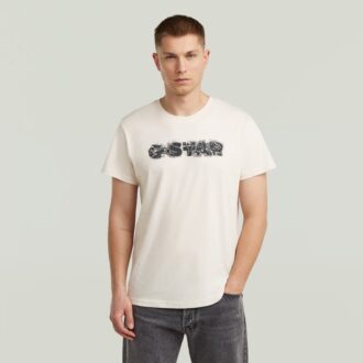 Distressed Logo Graphic T-Shirt