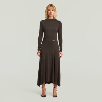 Drape Jersey Dress