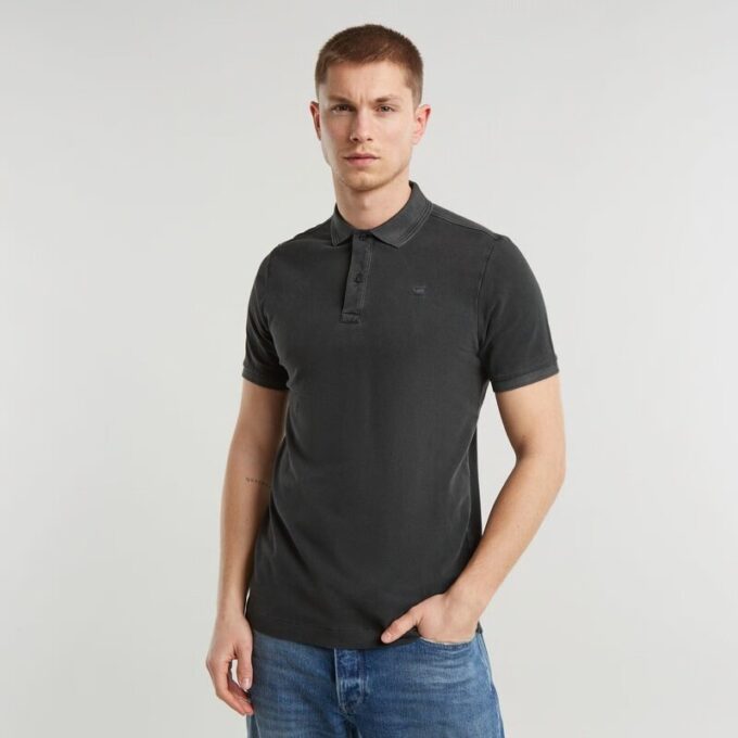 Dunda Overdyed Slim Polo Dunda Overdyed Slim Polo