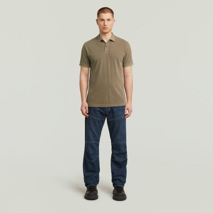 Dunda Overdyed Slim Polo Short Sleeve Dunda Overdyed Slim Polo Short Sleeve
