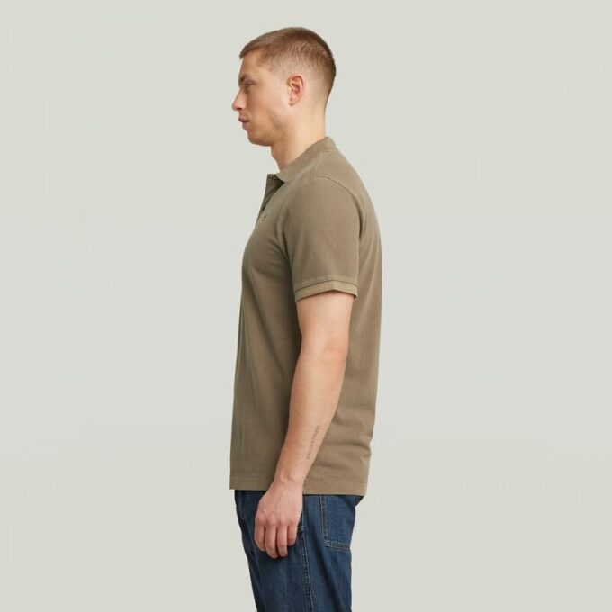 Dunda Overdyed Slim Polo Short Sleeve Dunda Overdyed Slim Polo Short Sleeve