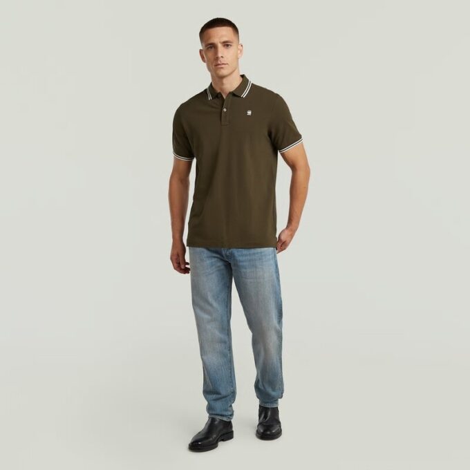 Dunda Slim Stripe Polo Dunda Slim Stripe Polo