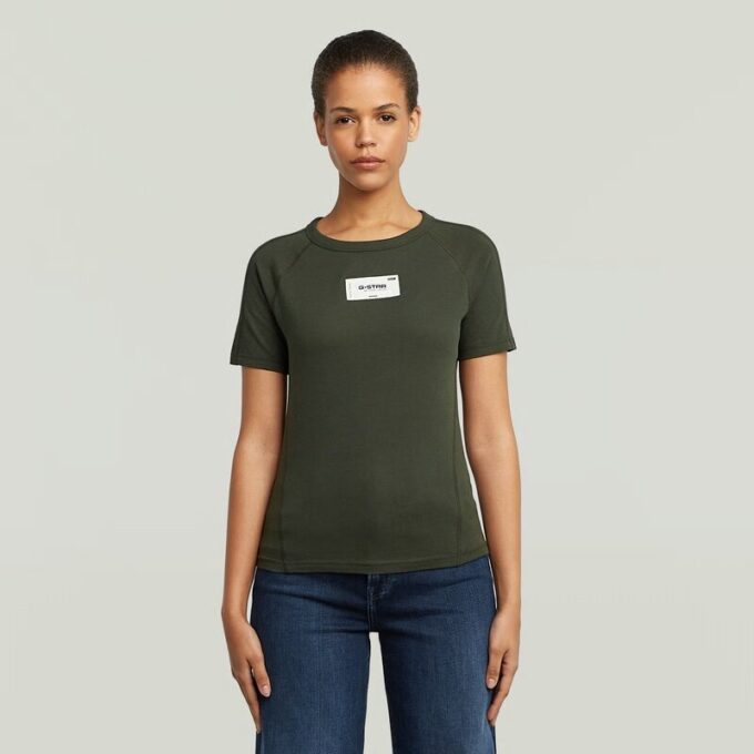 Embro Patch Slim T-Shirt Embro Patch Slim T-Shirt