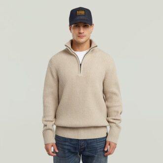Essential Half Zip Knit