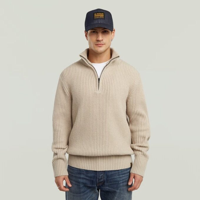 Essential Half Zip Knit Essential Half Zip Knit