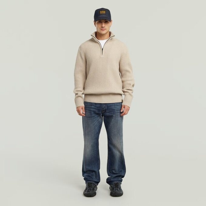 Essential Half Zip Knit Essential Half Zip Knit