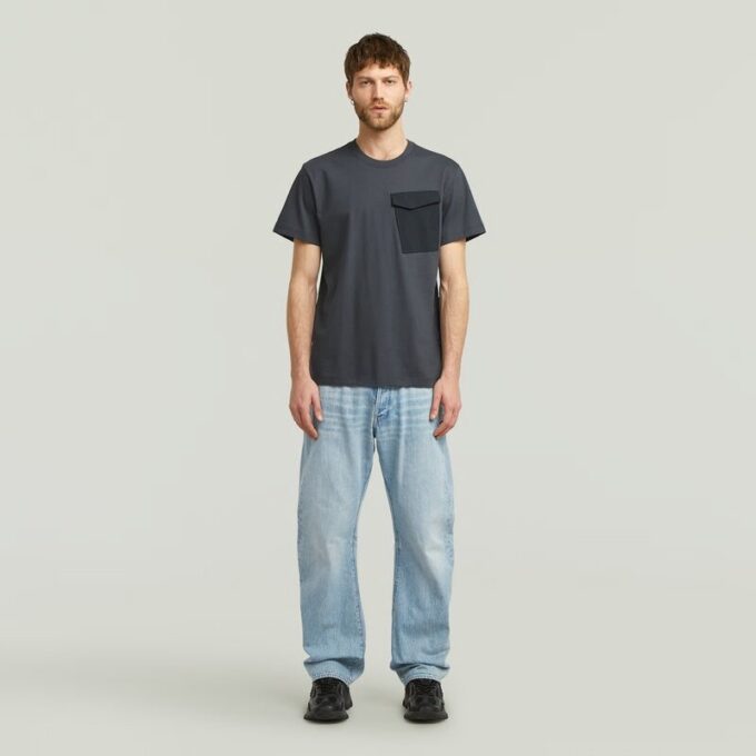 Fabric Mix Pocket T-Shirt Fabric Mix Pocket T-Shirt