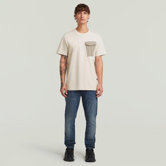 Fabric Mix Pocket T-Shirt Fabric Mix Pocket T-Shirt